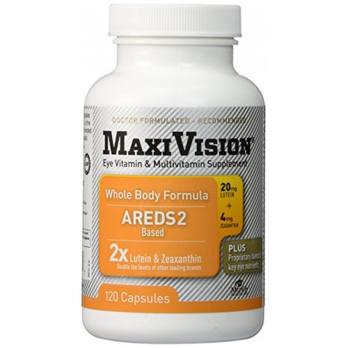 Maxi Vision Whole Body Formula Multi Vitamin 120 Capsules Holly's Wellness Online Health and