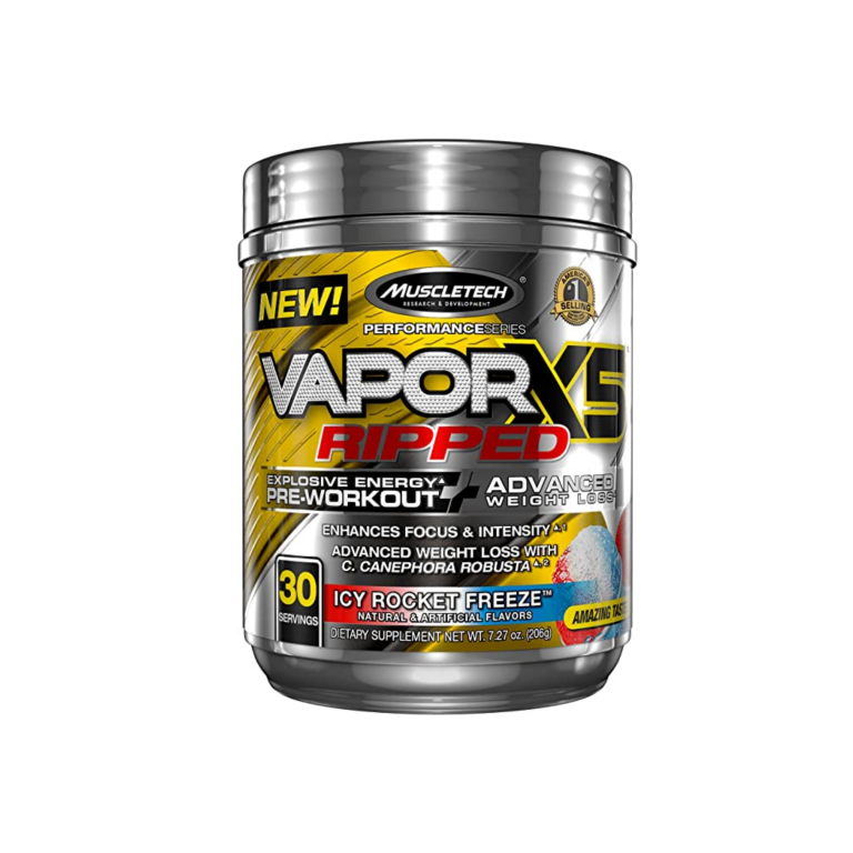 Muscletech Vapor X5 Ripped Explosive Energy Preworkout 30 Servings