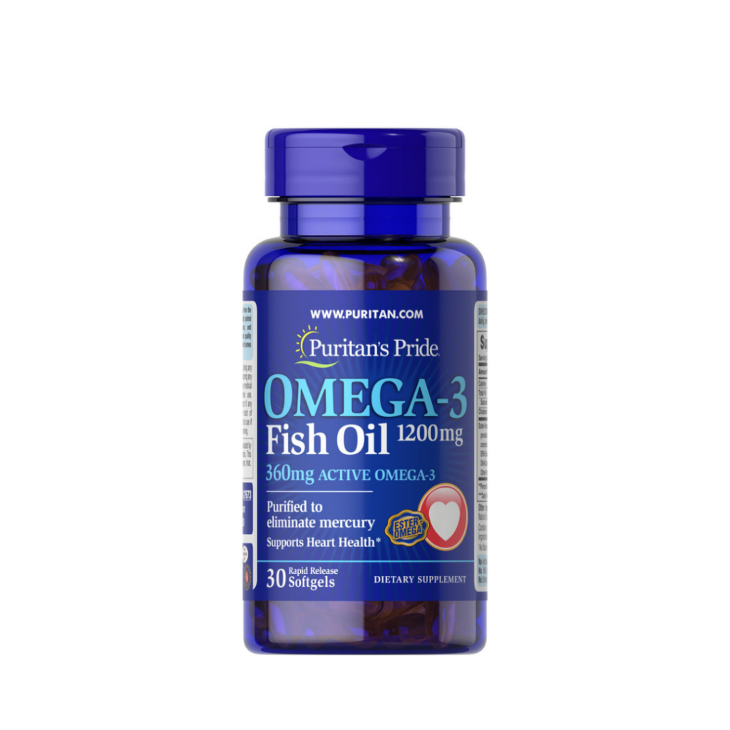 Puritan’s Pride Omega 3 Fish Oil 1200mg Holly's Wellness