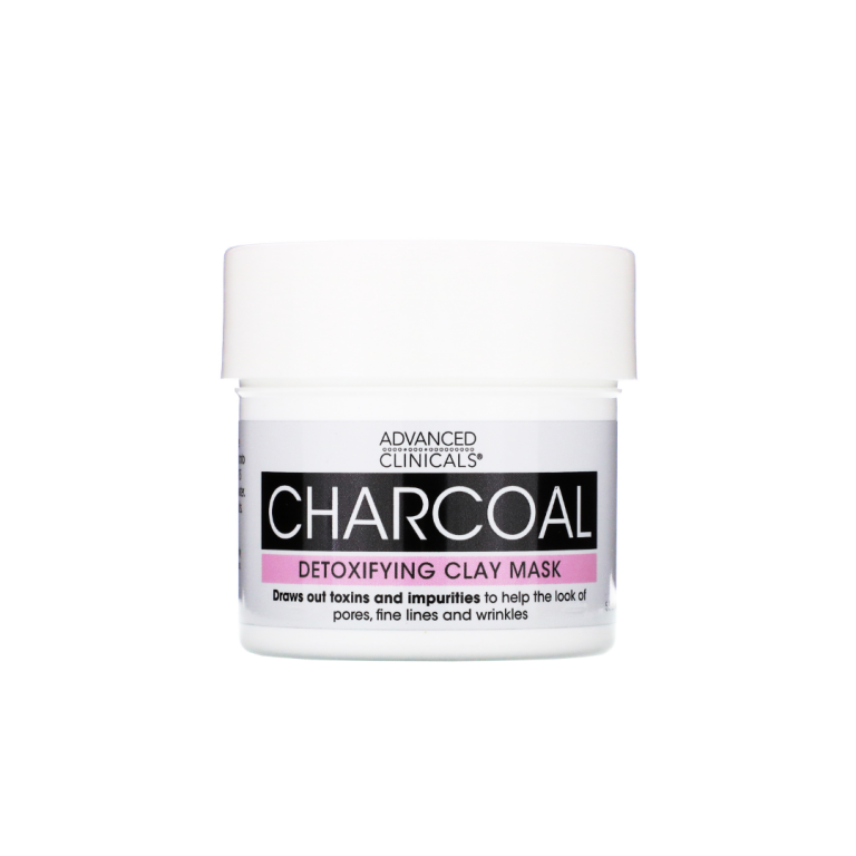 Advanced Clinicals Charcoal Detoxifying Clay Mask 5.5 oz (156 g) Holly's Wellness