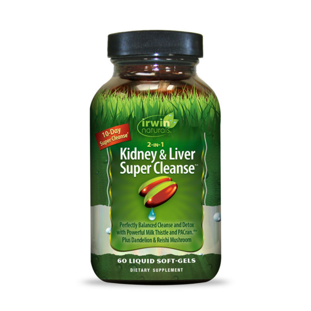 Irwin Naturals Kidney & Liver Super Cleanse 2 in 1 Holly's Wellness