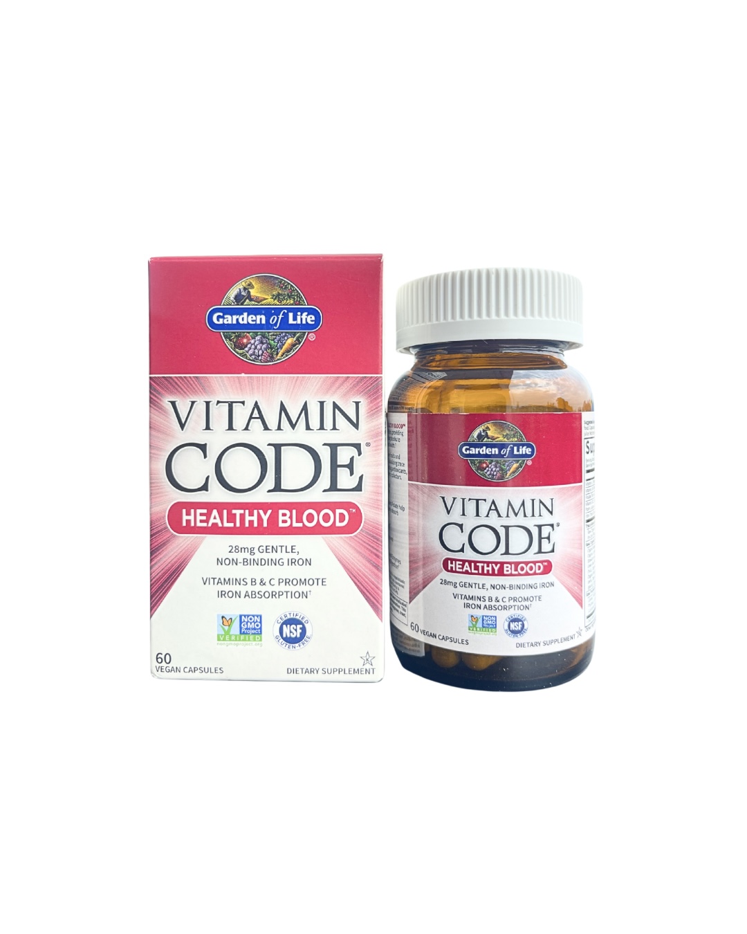Garden of life vitamin code healthy blood capsules