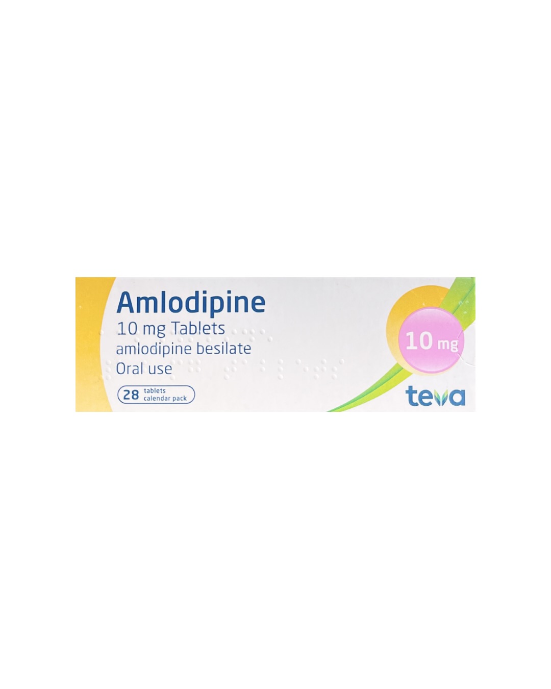 Amlodipine 10mg teva