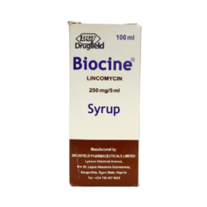 Biocine Lincomycine Syrup 250mg 100ml