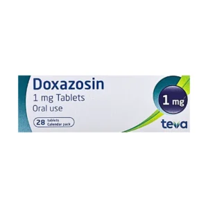 Doxazosin 1mg 28 Tablets