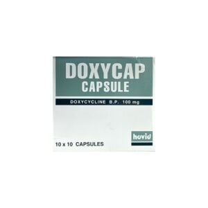 Doxycap Doxycycline 100mg x10 {Blisters}