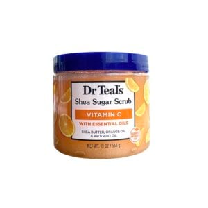 Dr Teal's Shea Sugar Scrub Citrus, Vitamin C & Essential oil 538ml
