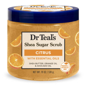 Dr Teal's Shea Sugar Scrub Citrus with Essential Oils