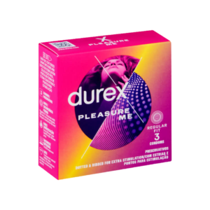 Durex Pleasure me condoms x3