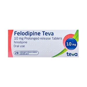 Felodipine 10mg x28 Tablets