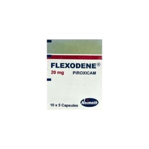 Flexodene Piroxicam 20mg 10 Capsules