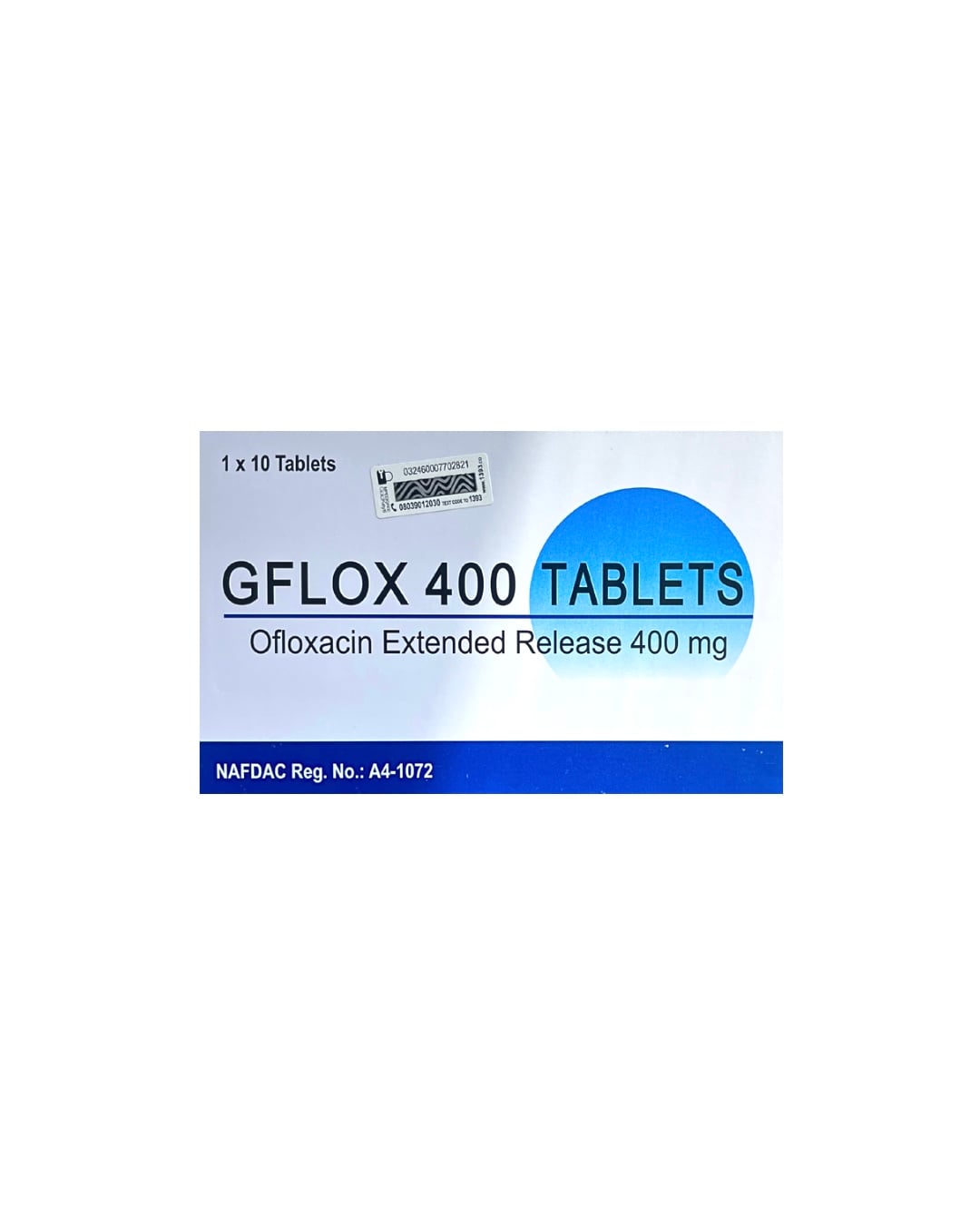 G-flox ofloxacin 400mg tablets