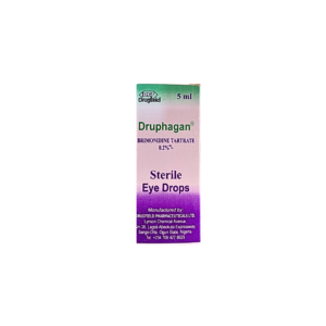 Druphagan Brimonidine 0.2% Sterile Eye Drops 5ml