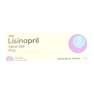 Lisitab Lisinopril 5mg x28