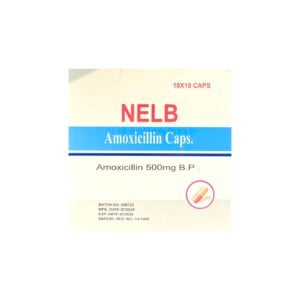 Nelb Amoxicillin 500mg Caps x10 {Blisters}