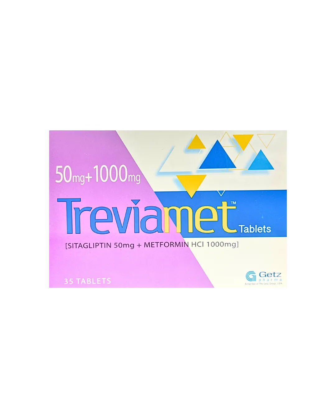 Treviamet 50mg + 1000mg_