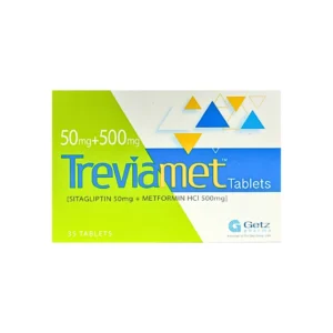 Treviamet 50mg+500mg x7 Tablets {Blisters}