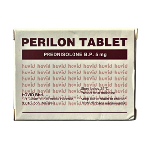 Perilon Prednisolone 5mg 10 Tablets