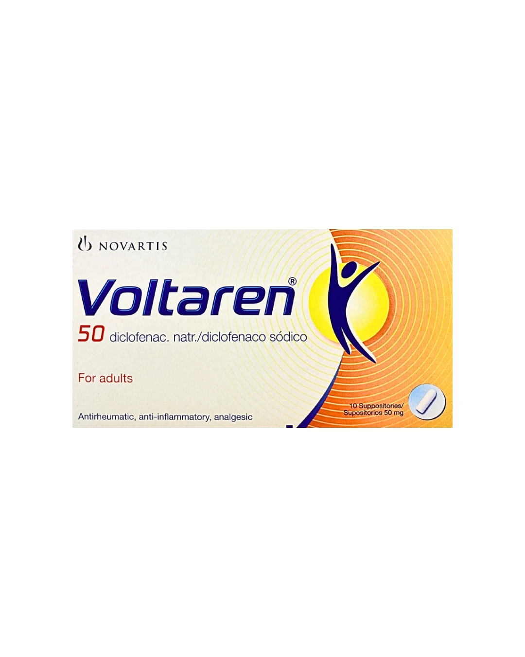 Voltaren Suppositories 50mg