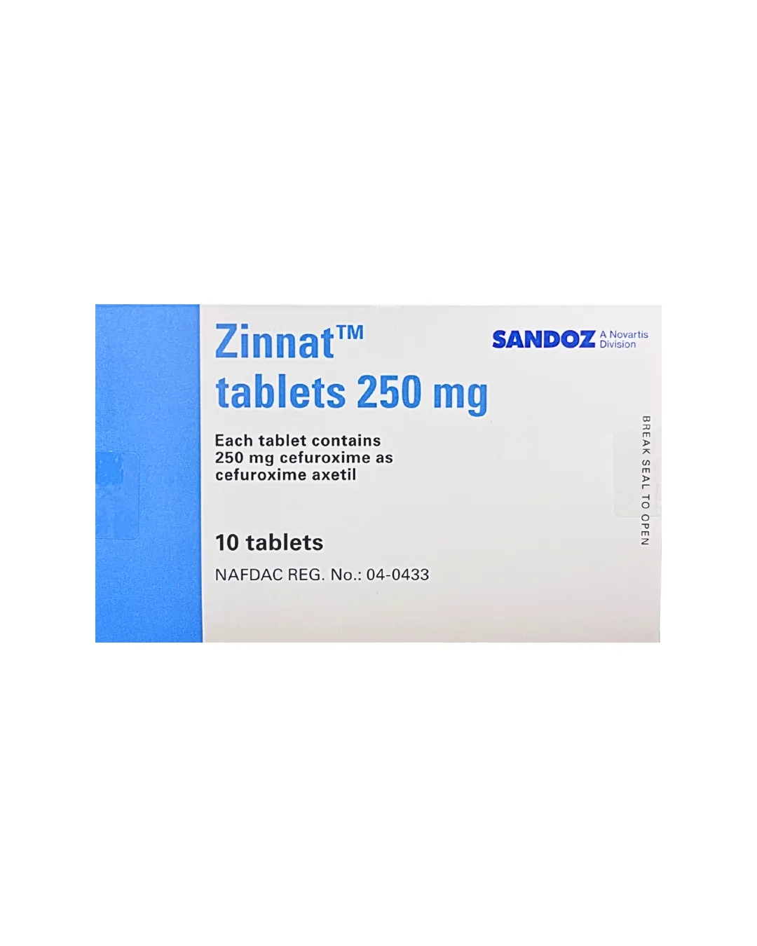 Zinnat 250mg tab_