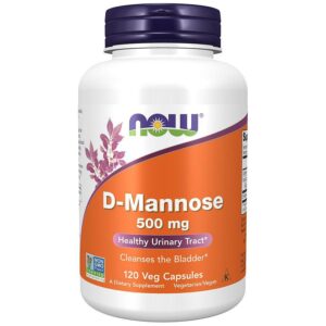 Now D-mannose Urinary Support 500mg