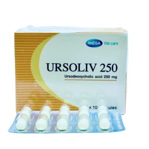 Ursoliv Ursodeoxycholic Acid 250mg x 50 Capsules