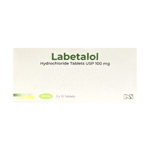 Labetalol 100mg 30 Tablets