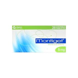Montiget Monteluklast Sodium 5mg x 28 Tablets