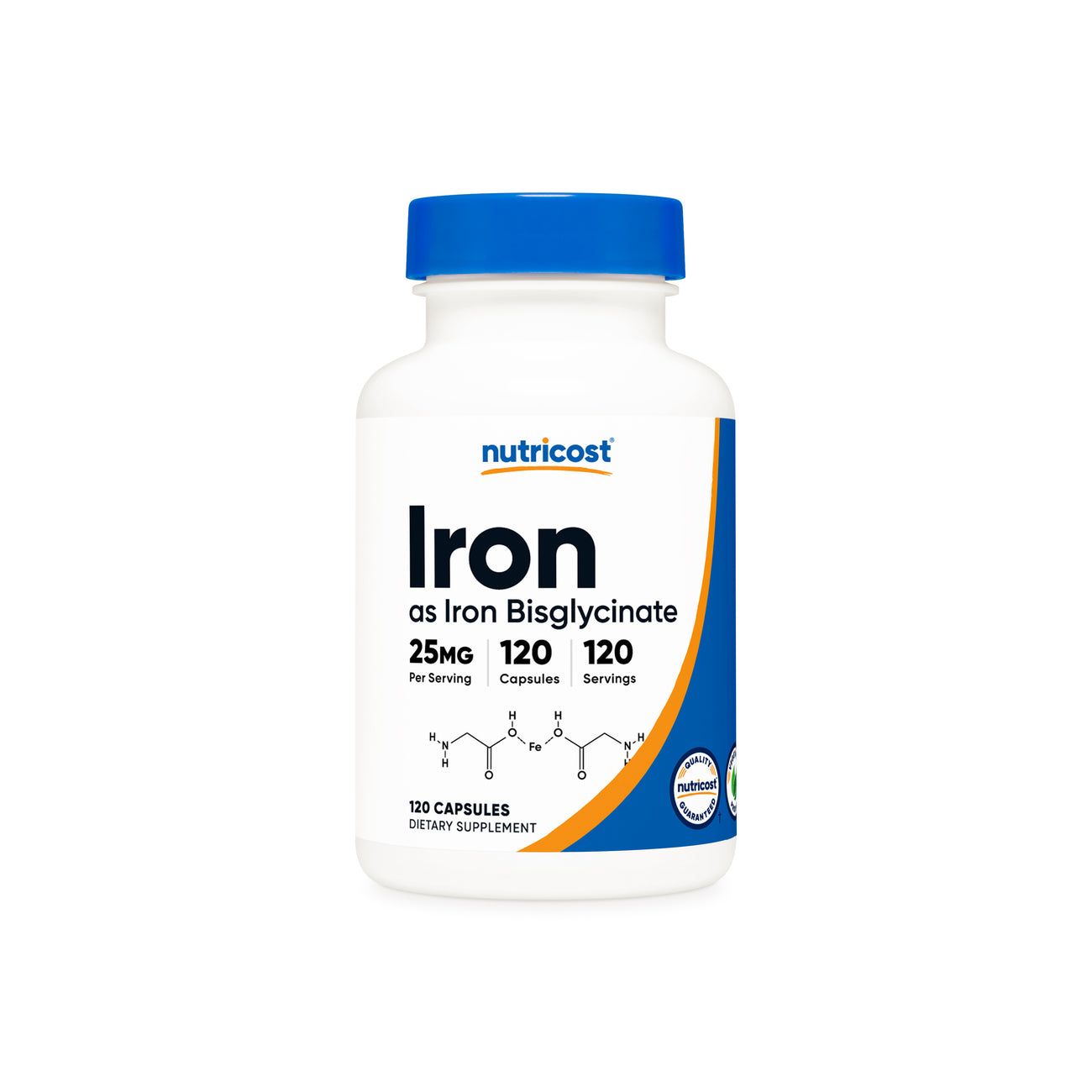 NTC_IronBisglycinate_25MG_120CAP_Front_1300x