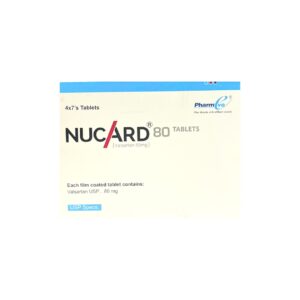 Nucard Valsartan 80mg x 28 Tablets