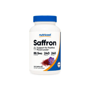 Nutricost Saffron Extract Capsules - Support for Positive Mood Levels