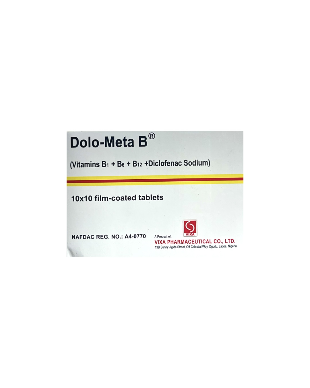 Dolo meta B tablets