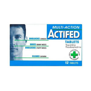 Actifed Multi-Action x12 Tablets