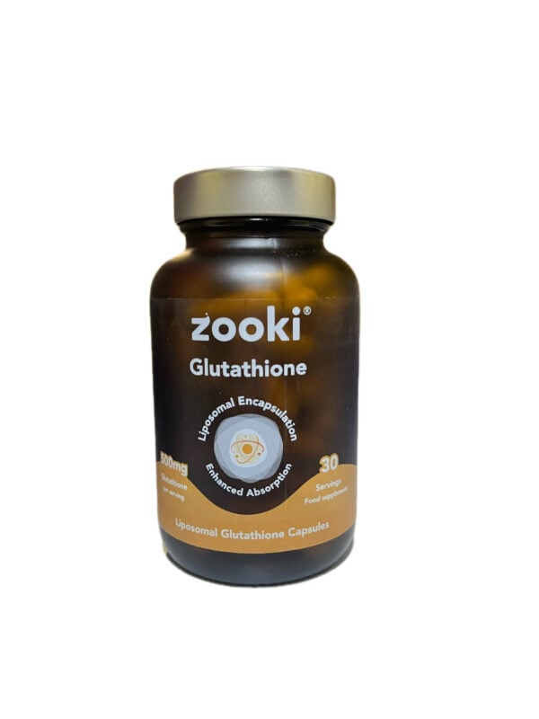 zooki glutathione Zooki Liposomal Glutathione 500mg 30 Capsules