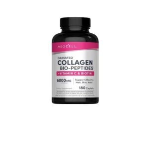 Neocell Grassfed Collagen Bio-Peptides + Vitamin C + Biotin x180 Tablets