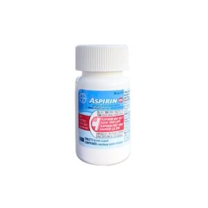 Aspirin Acetylsalicylic Acid 81mg 180 Tablets {Bayer}