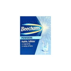 Beecham Powder Aspirin, Caffeine 10 Satchets