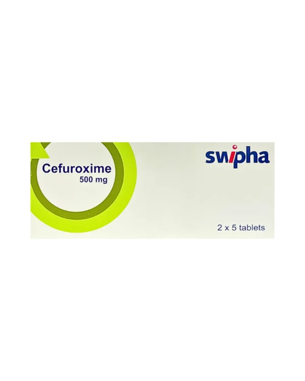 Swiphah Swipha Cefuroxime 500mg 10 Tablets | Holly's Wellness Pharmacy