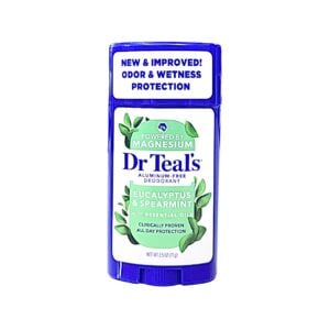 Dr Teal's Aluminum Free Deodorant Eucalyptus & Spearmint 74ml