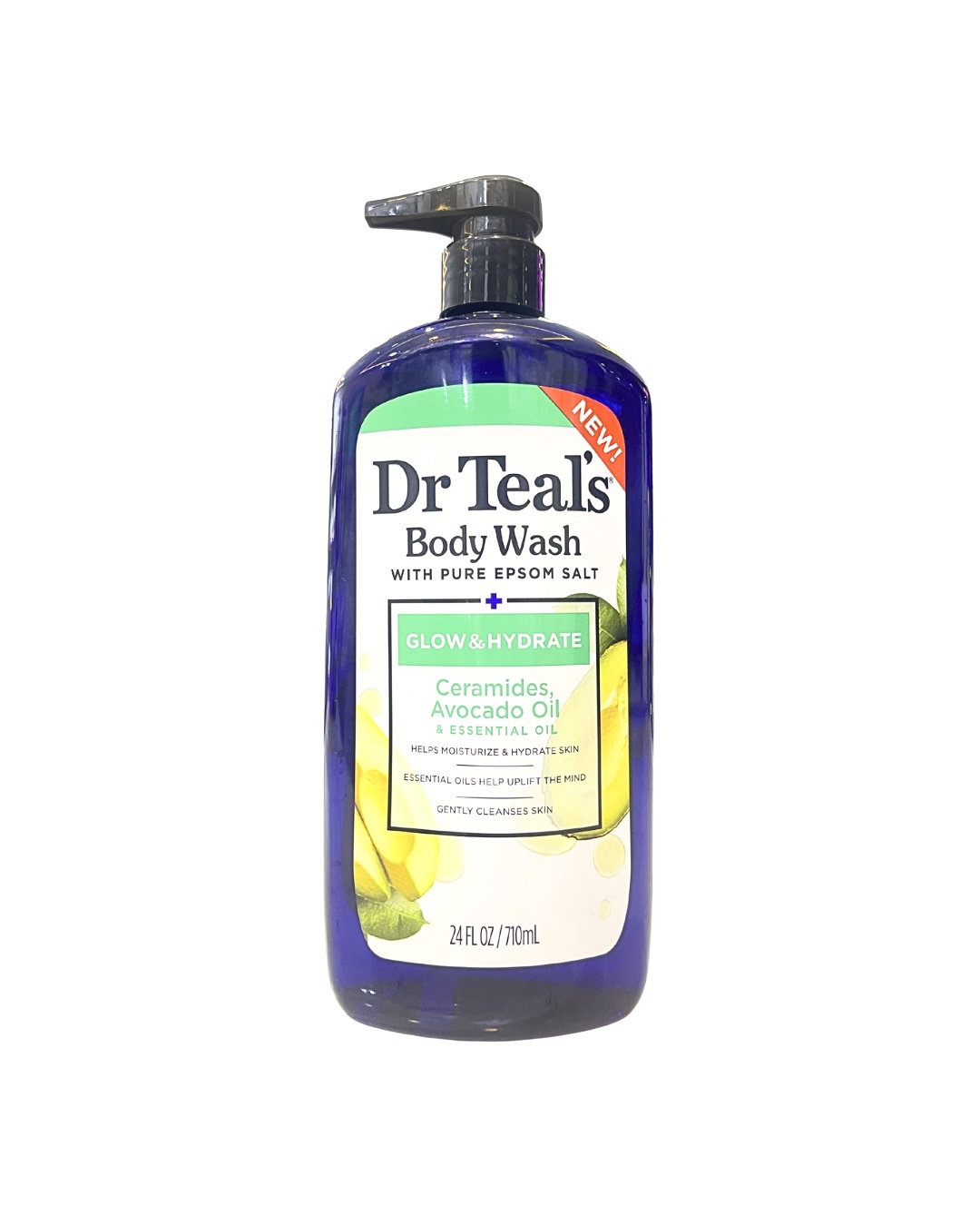 Dr Tealβs Glow & Hydrate Body Wash Ceramides & Avocado