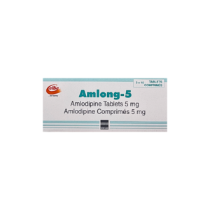 Amlong-5 Amlodipine 5mg x10 {Blister}