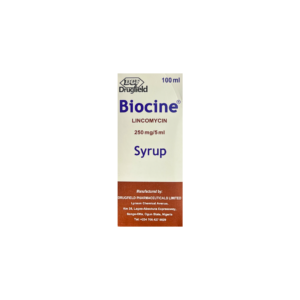 Biocine Lincomycine Syrup 250mg 100ml