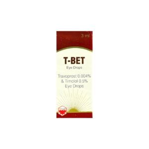 T-Bet Travoprost 0.004% & Timolol Eye Drop 3ml