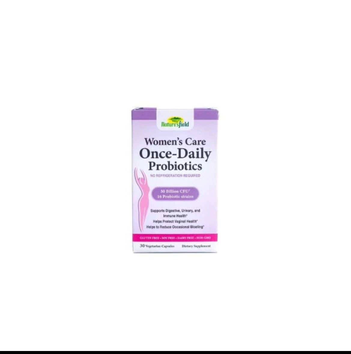 Natures field womens care once daily probiotics