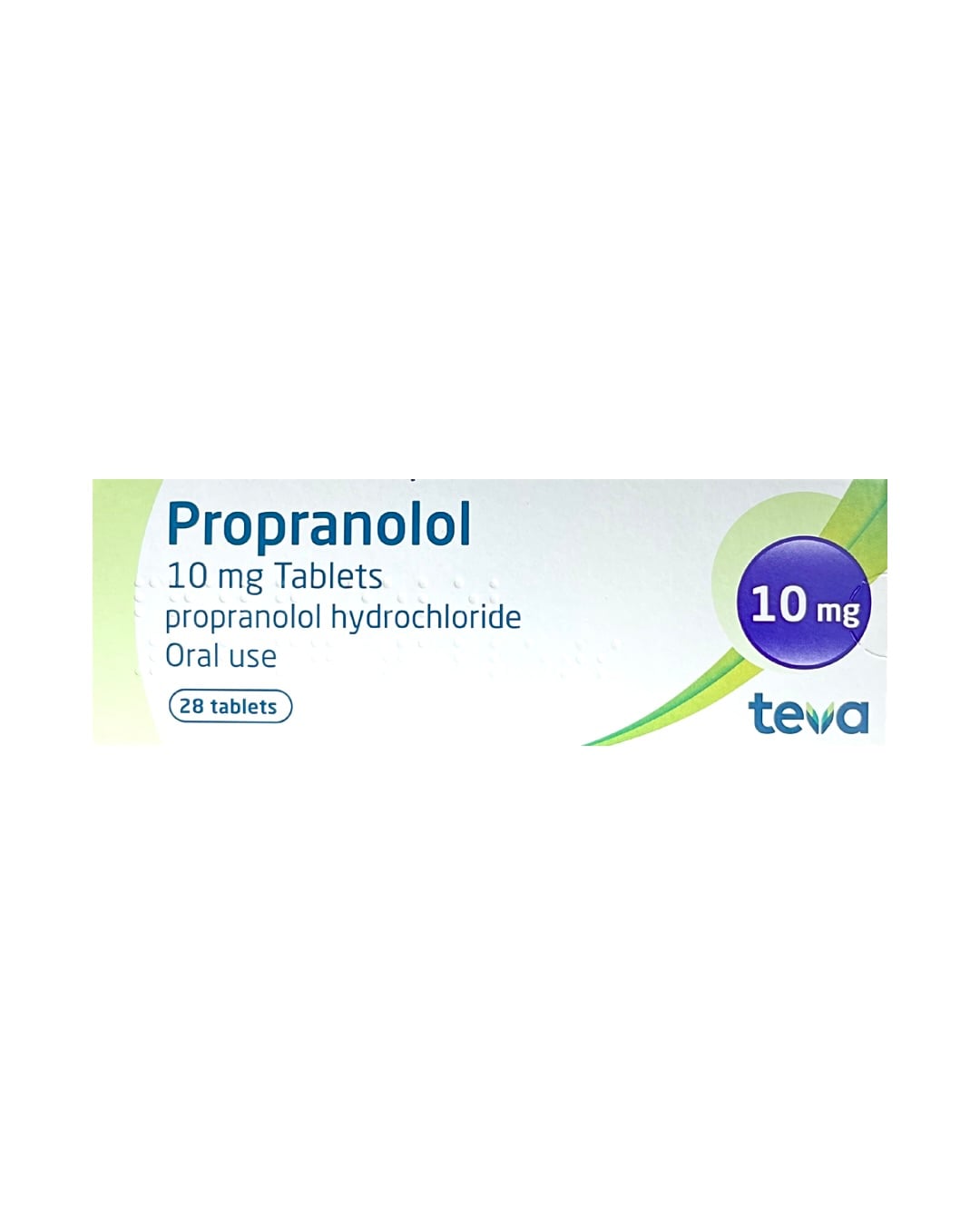 Propranolol 10mg by Teva