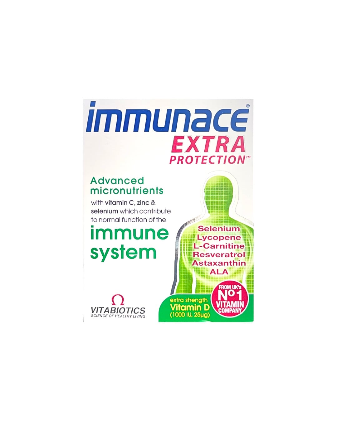 Vitabiotics Immunace extra protection