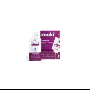 Zooki Vitamin C 1000mg Liquid Satchets Acai Berry 30 Satchets