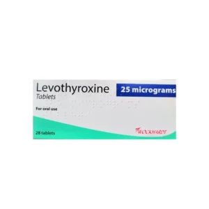 Levothyroxine 25mcg 28 Tablets by Teva