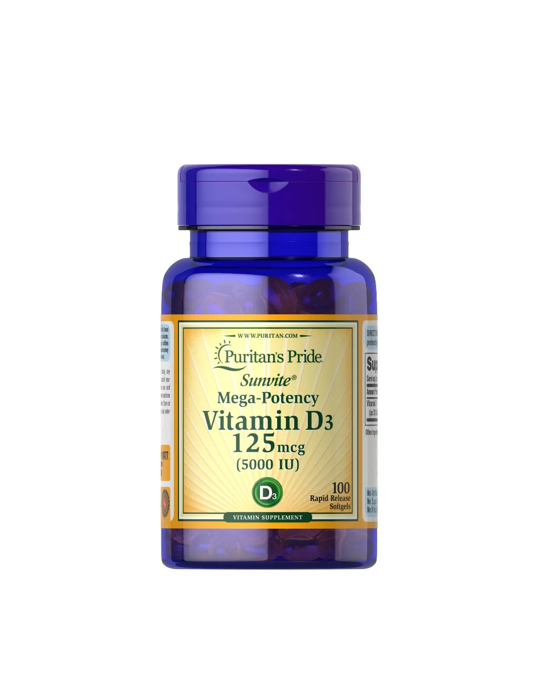 Puritan's Pride Vitamin D3 5000IU