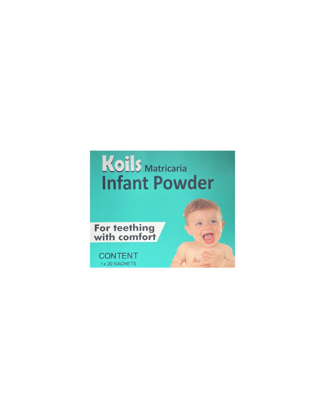 Koils Infant Teething Powder 20 Sachets
